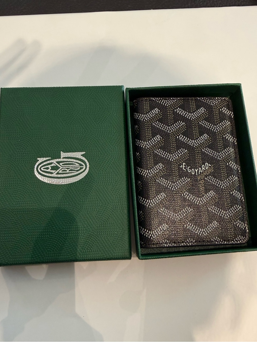Goyard Billfold Card Wallet Black | Brand New | Box Included